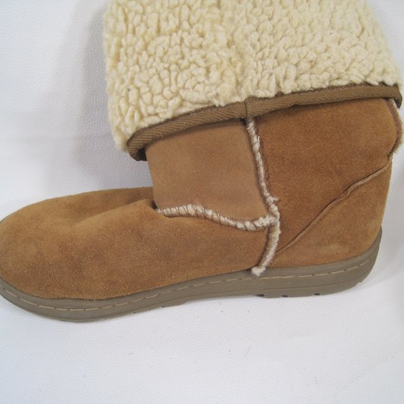 AIRWALK Brown Leather Upper Balance Womens BOOTS - Picture 4 of 11